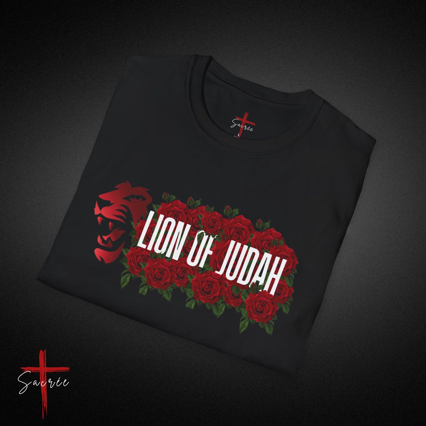 Sacrée Lion of Judah Unisex Softstyle T-Shirt