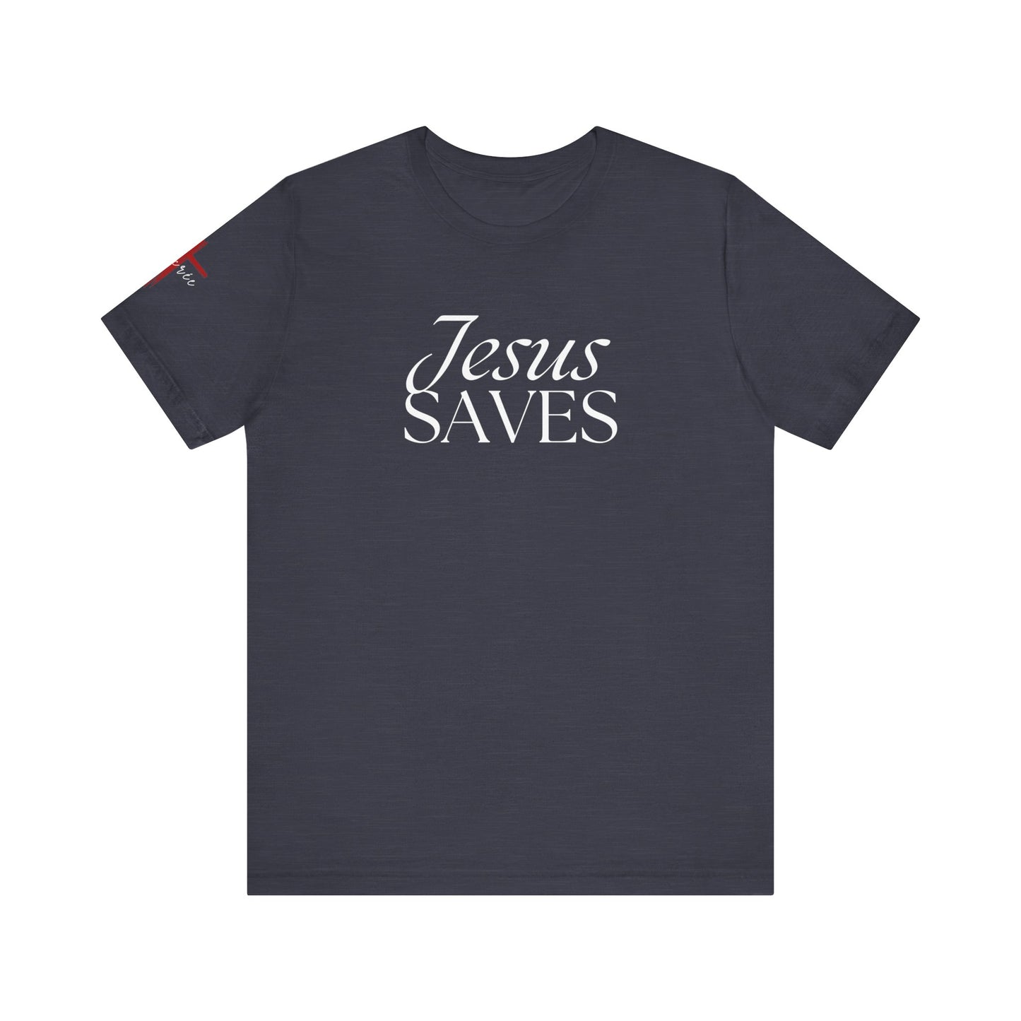 Sacrée Jesus Saves Jersey Short Sleeve Tee