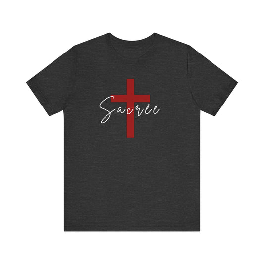 Sacrée Unisex Jersey Short Sleeve Tee