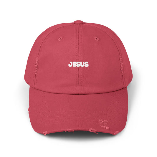 Sacrée Jesus Unisex Distressed Cap