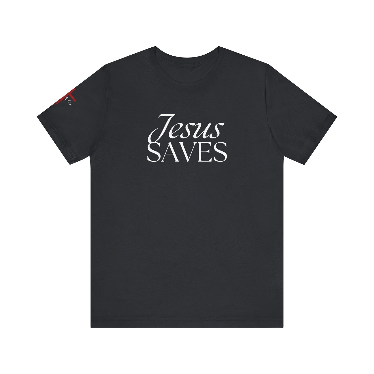 Sacrée Jesus Saves Jersey Short Sleeve Tee